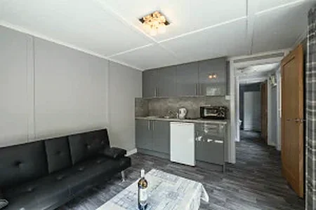 Canny Lodge kitchen area