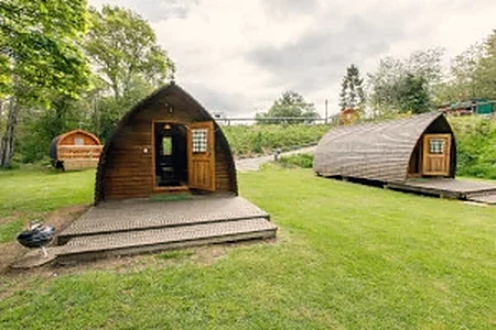 Glamping cabin