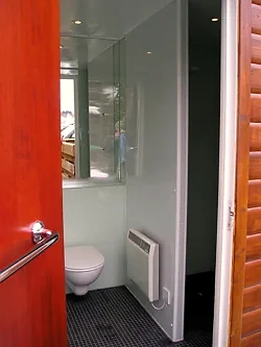 Toilet and shower facilities for the caravan site